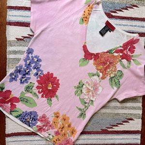 Carina Beaded and Sequin Knit Rayon Top Size M